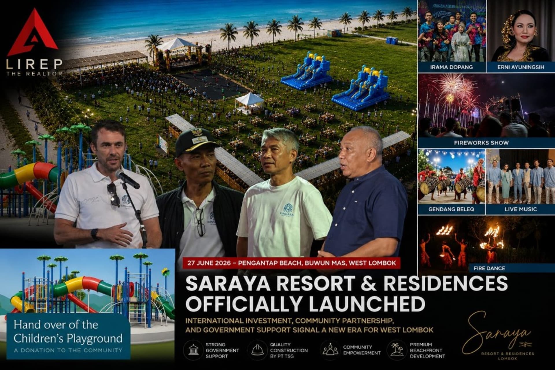 Saraya Resort & Residences Officially Launched: International Investment, Community Partnership, and Government Support Signal a New Era for West Lombok